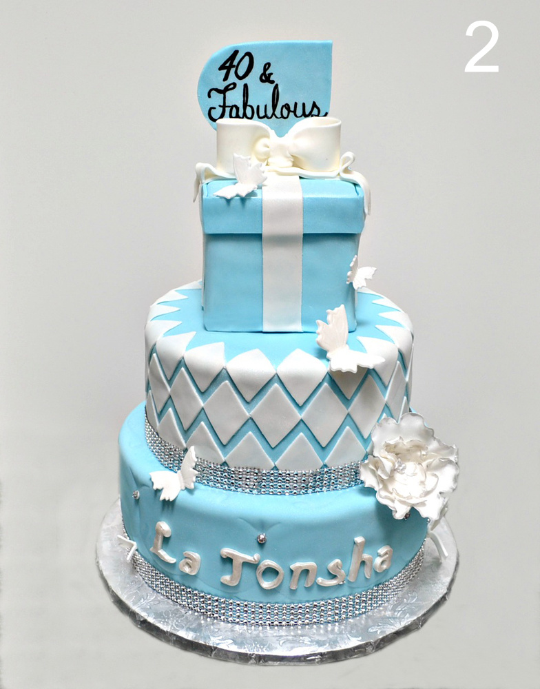 Tiffany Box Cake